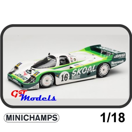 Porsche 956L Skoal Bandit - Le Mans 1983 - Minichamps modelauto 1:18