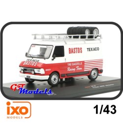 Fiat 242 Bastos service bus - Ixo miniatuur auto 1:43