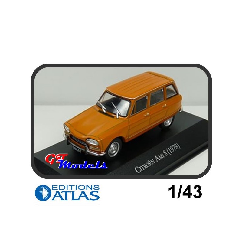 Citroen Ami 8 1978- Edition Atlas miniatuur auto 1:43