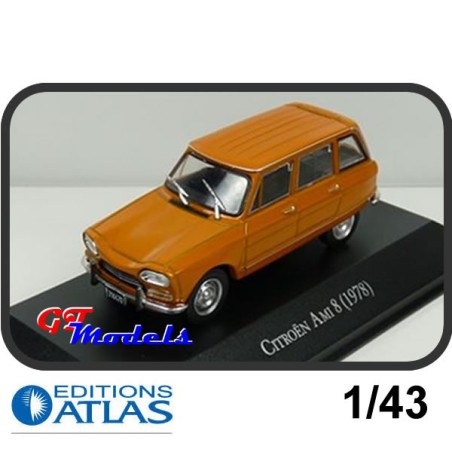 Citroen Ami 8 1978- Edition Atlas miniatuur auto 1:43