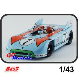 Porsche 908/03 Targa Florio 1971 - Best Model miniatuur auto 1:43