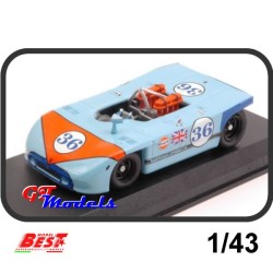 Porsche 908/03 Targa Florio 1970 - Best Model miniatuur auto 1:43