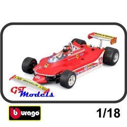 Ferrari T312/4 Villeneuve - Watkins Glen 1979 - Burago F1 modelauto 1:18