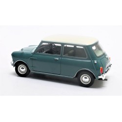 Mini Cooper MKI 1961 - Blauw / Wit - Cult Models  1:18