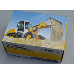 Liebherr L510 stereo - NZG miniatuur graafmachine 1:50