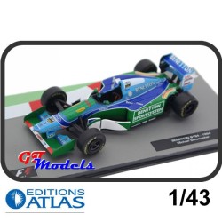 Benetton B194 - Michael Schumacher 1994 - Edition Atlas Formule 1 model 1:24