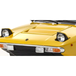 Lamborghini Urraco P250 1973 geel - Kyosho modelauto 1:18