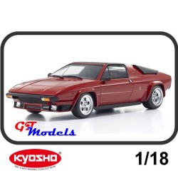 Lamborghini Silhouette Coupé 1976 rood - Kyosho resin modelauto 1:18