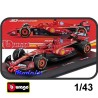 Ferrari SF-24 Leclerc Monaco 2024 - Burago F1 miniatuur auto 1:43
