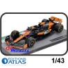 McLaren MCL38 - Norris 2024 - Edition Atlas Formule 1 miniatuur 1:43