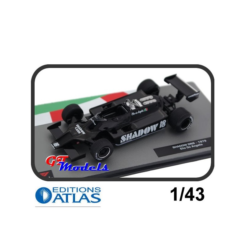 Shadow DN9 1979 De Angelis - Edition Atlas F1 miniatuur 1:43