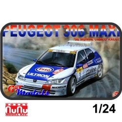 Peugeot 306 Maxi Monte Carlo 1996 - NuNu Modelbouw pakket  1:24