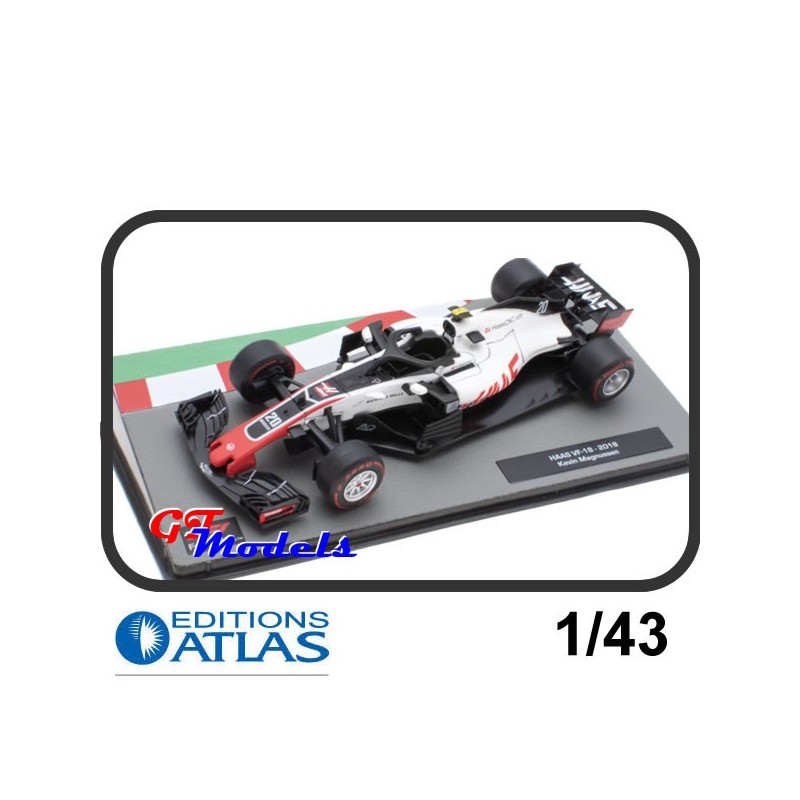 Haas VF-18 -Magnussen 2018 - Edition Atlas F1 miniatuur 1:43
