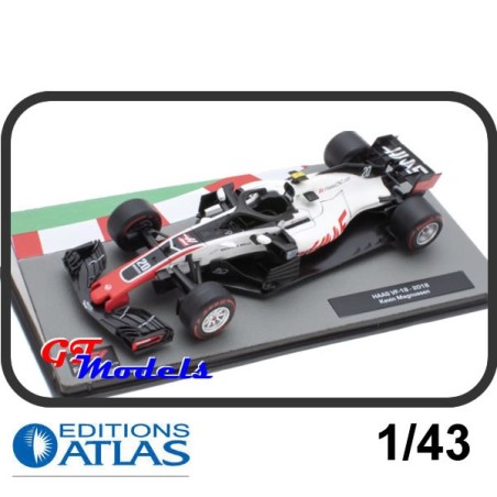 Haas VF-18 -Magnussen 2018 - Edition Atlas F1 miniatuur 1:43