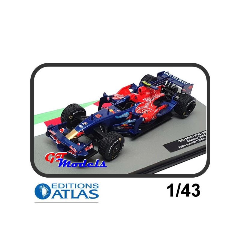 Torro Rosso STR3 - Vettel 2008 - Edition Atlas F1 miniatuur 1:43