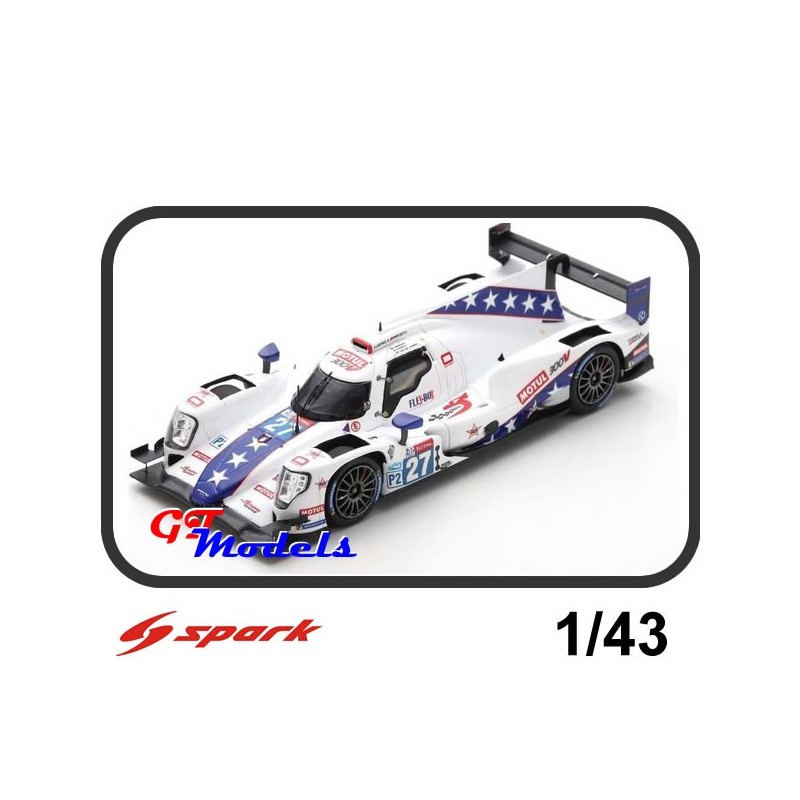 Oreca 07 Gibson -Renger van der Zande - DragonSpeed USA 2020- Spark miniatuur auto 1:43