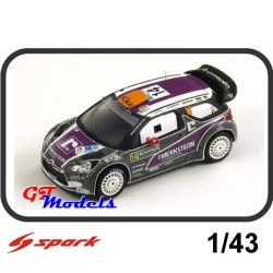 Citroën DS3 WRC  Peter van Merksteijn Acropolis Rally 2011 - Spark miniatuur auto 1:43