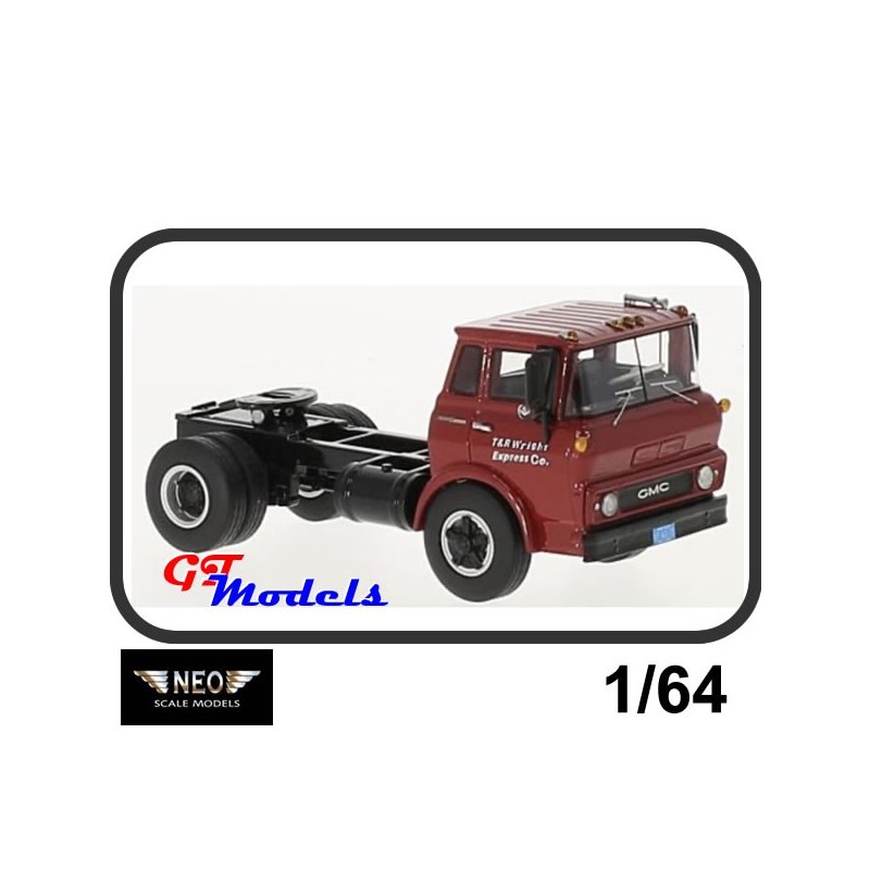 GMC Steel Tilt Cab 1960 - Neo miniatuur truck (64075)   1:64